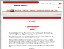 Tablet Screenshot of pendletonpva.com